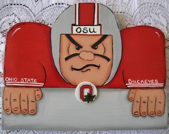 Sport Team or Team Spirit Personalized Wood Signs Football Door hanger