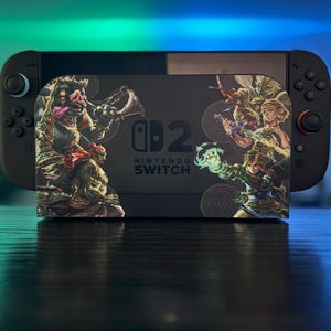 Zelda Tears of the Kingdom Nintendo Switch 2 Dockningsdekal