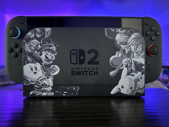 Super Smash Ultimate Nintendo Switch 2 Dock Decal