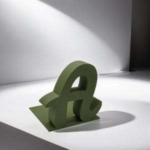 Book End - Single Letter | Personalised Letter Book End | Custom Book ...