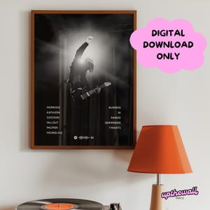 Catfish and The Bottlemen Digital Download Poster | Indie Rock Band Wall Art Print | Music Lover Gift | Music Home Decor | Instant Download