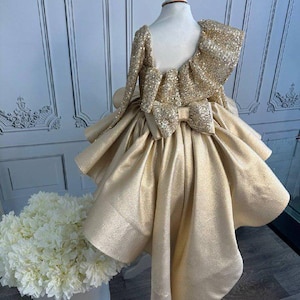 gold dress 5t Toddler Gold Dress