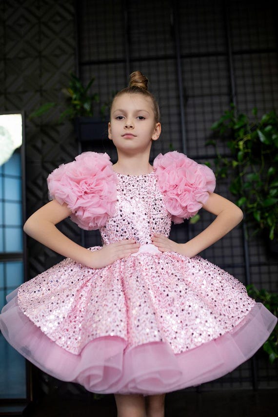 2t sequin dress Toddler Sequin Dress for Special Occasions