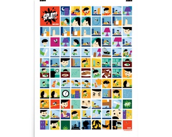 Historia de Splat Póster