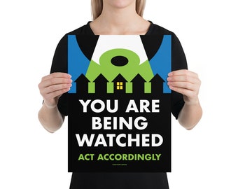 You Are Being Watched Poster