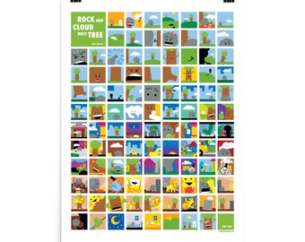 Rock and Cloud Meet Tree Story Poster