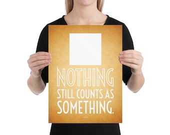 Nothing Still Counts as Something Poster