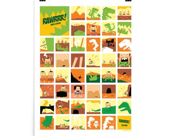 Rawrrr! Story Poster