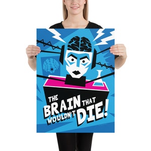 The Brain the Wouldn&#39;t Die Poster