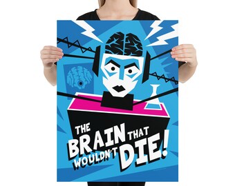 Das Gehirn, das nicht sterben würde Poster