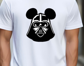 Star Wars Darth Vader Mickey Ears Graphic Tee