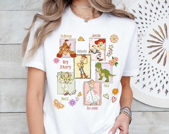 Comfort Colors Retro Toy Story Characters Shirt: Disneyland Trip Tee