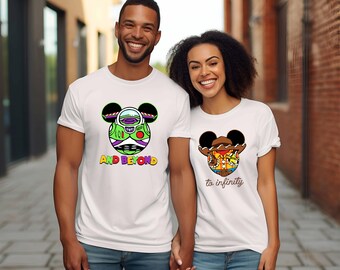 T-shirt Toy Story Buzz l'Éclair : T-shirt d'anniversaire L'infini et au-delà