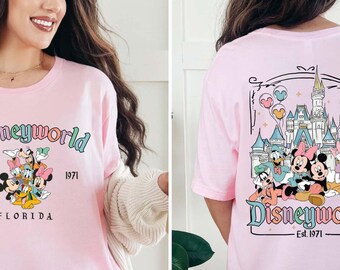 Comfort Colors Disneyland Shirt: Mickey and Friends Trip Tee