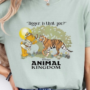Disney Animal Kingdom Tigger is That You Shirt, Winnie the Pooh Animal Kingdom Sweatshirt, Disneyland Family Trip Animal Kingdom Tiger Tee