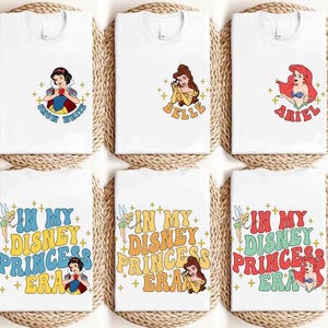 In My Disney Princess Era Shirt, Disney Princess Era Sweatshirt, Disneyworld Girls Trip Tee, Disneyland Vacation Tee, Princess Matching Tee