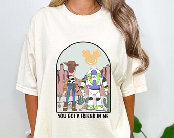 Vintage Toy Story Comfort Colors Shirt: Disneyland Family Tee