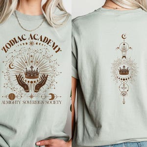 Zodiac Academy Shirt, Celestial Heirs Band Shirt, Terra Aer, Ignis and Aqua, Professor Lance Orion, Almighty Sovereign Society ,Book Lover