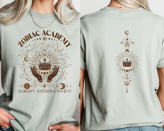 Zodiac Academy Shirt, Celestial Heirs Band Shirt, Terra Aer, Ignis and Aqua, Professor Lance Orion, Almighty Sovereign Society ,Book Lover