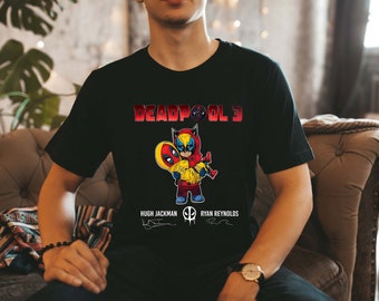 Deadpool Wolverine Besties Shirt: Superhero Movie Tee