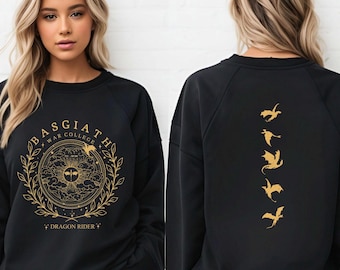 Basgiath War College Sweatshirt: Fourth Wing Dragon Rider Comfort Colors