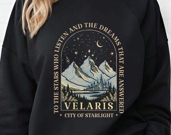 Velaris City of Starlight Sweatshirt - A Court of Thorns and Roses