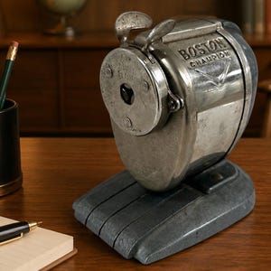 Boston Champion Pencil Sharpener - Etsy