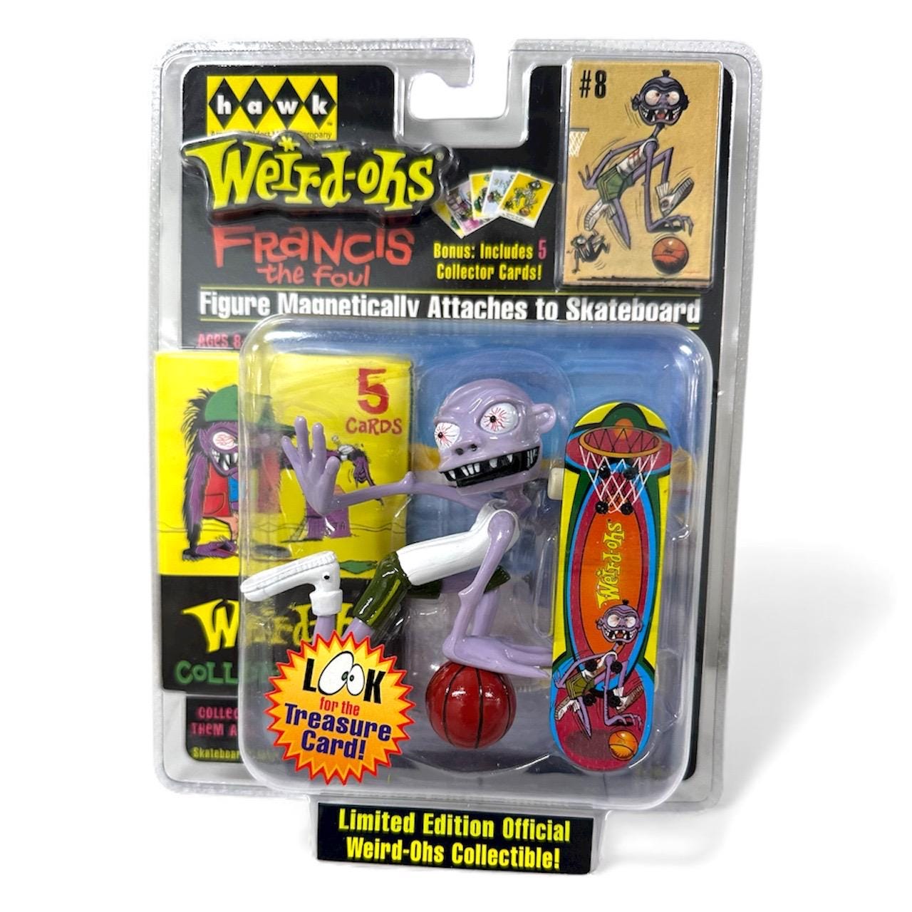 Vintage Weird-ohs Skateboard Figures Set of 3 | Hawk Ltd 2000s