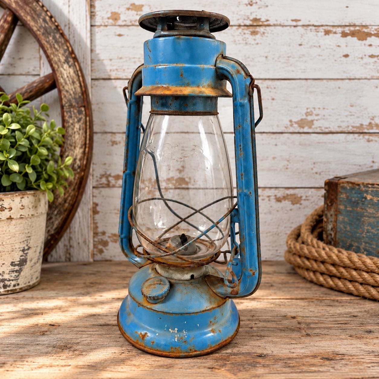 Winged Wheel Lantern - Etsy