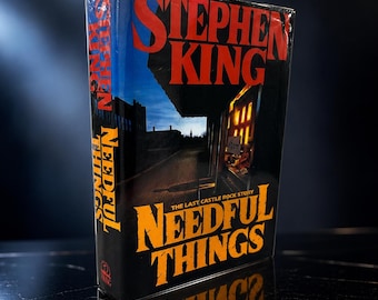 Stephen King Needful Things 1991 Viking HC/DJ 1ª edición Castle Rock