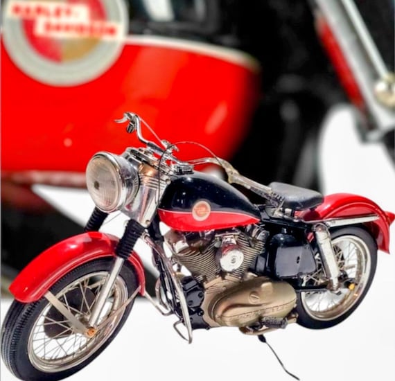 ヴィンテージ 1957 ハーレーダビッドソン XL スポーツスター バイク 1