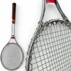 Raquette de tennis vintage Wilson T3000 en métal 4 5/8