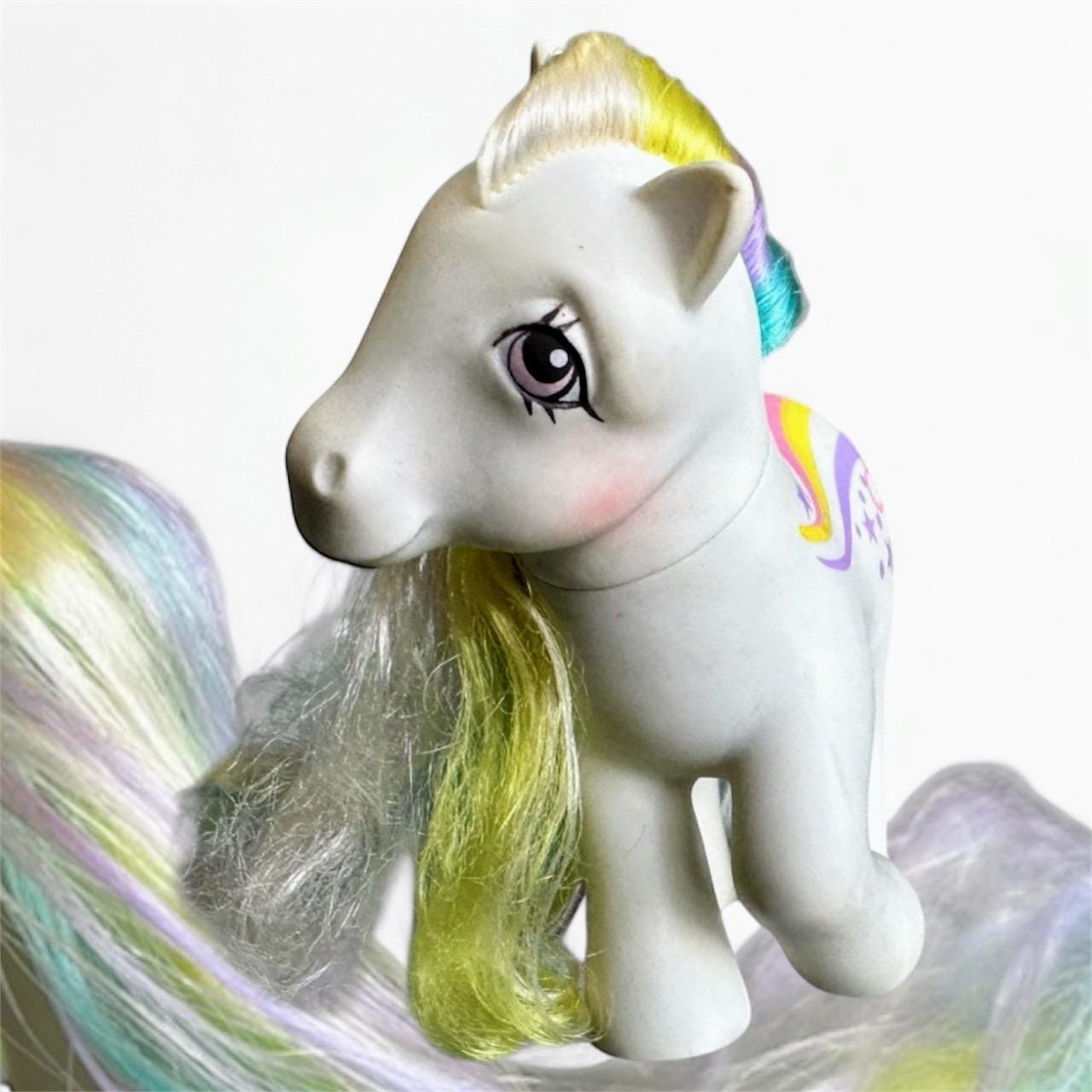 Rainbow Curl Ponies - Etsy