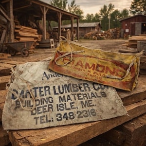Vintage Lumber Yard Apron - Etsy