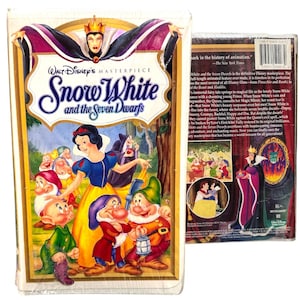Walt Disney 1994 Masterpiece Collection Sneeuwwitje en de zeven dwergen VHS - gloednieuw - verzegeld - zeldzaam verzamelobject
