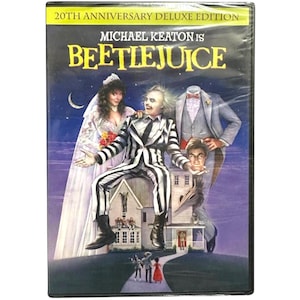 DVD Beetlejuice 20e anniversaire édition de luxe, 1988 (Michael Keaton) NIB