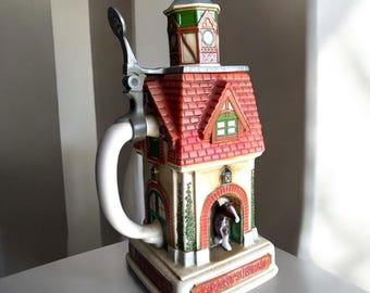 2003 Anheuser-Busch Grant’s Farm Bauernhof Members Only Beer Stein CB25 - Rare