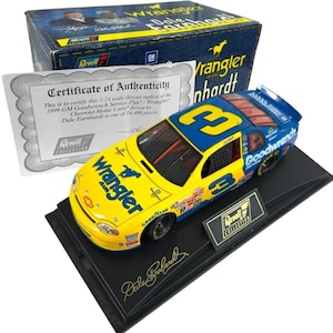 NASCAR デイル・アーンハート シニア #3 GM グッドレンチ / ラングラー 1999 モンテカルロ - 希少 LE。