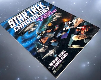 Vintage 1993 Star Trek Chronologie Geschichte Der Zukunft Taschenbuch