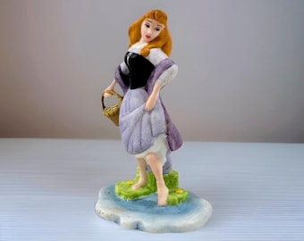Disney Sleeping Beauty Aurora Premier Edition Ceramic Figurine 3.25”