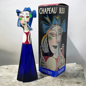 161 南仏 ニース蚤の市購入 香水 マリーナピカソ シャポーブルー 1994年 マリーナピカソ 香水 シャポーブルー マリーナ ピカソ シャポー ブルー