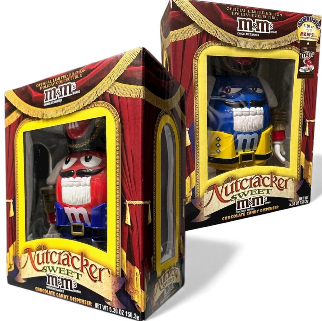 M&m Nutcracker Dispenser - Etsy