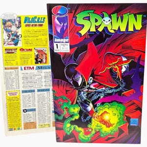 Spawn #1 (1992) Image Comics 1st Appearance Todd McFarlane Key Issue - Rare