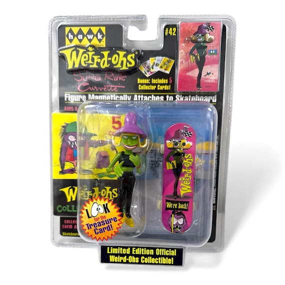 Vintage Weird-ohs Skateboard Figures Set of 3 | Hawk Ltd 2000s