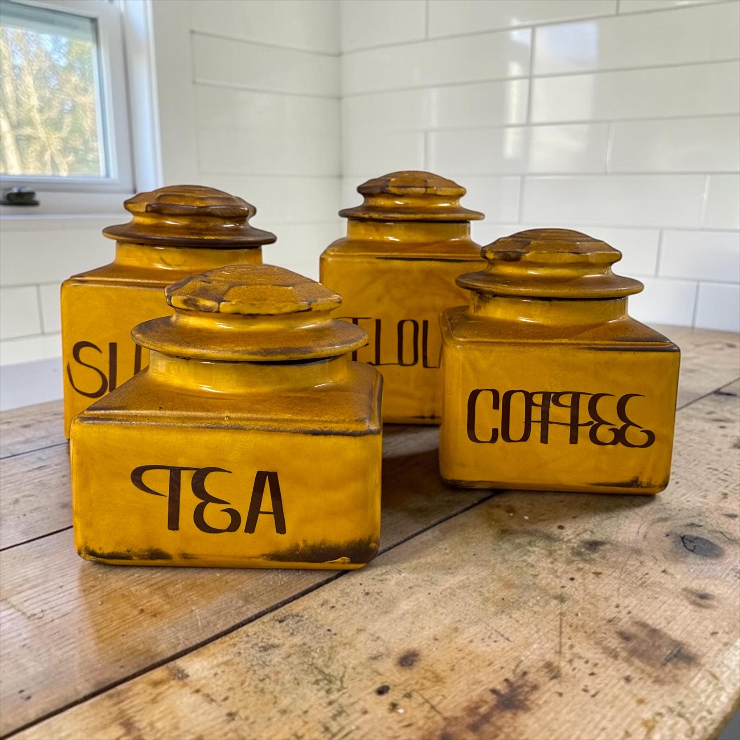 70s Flour Container - Etsy Finland