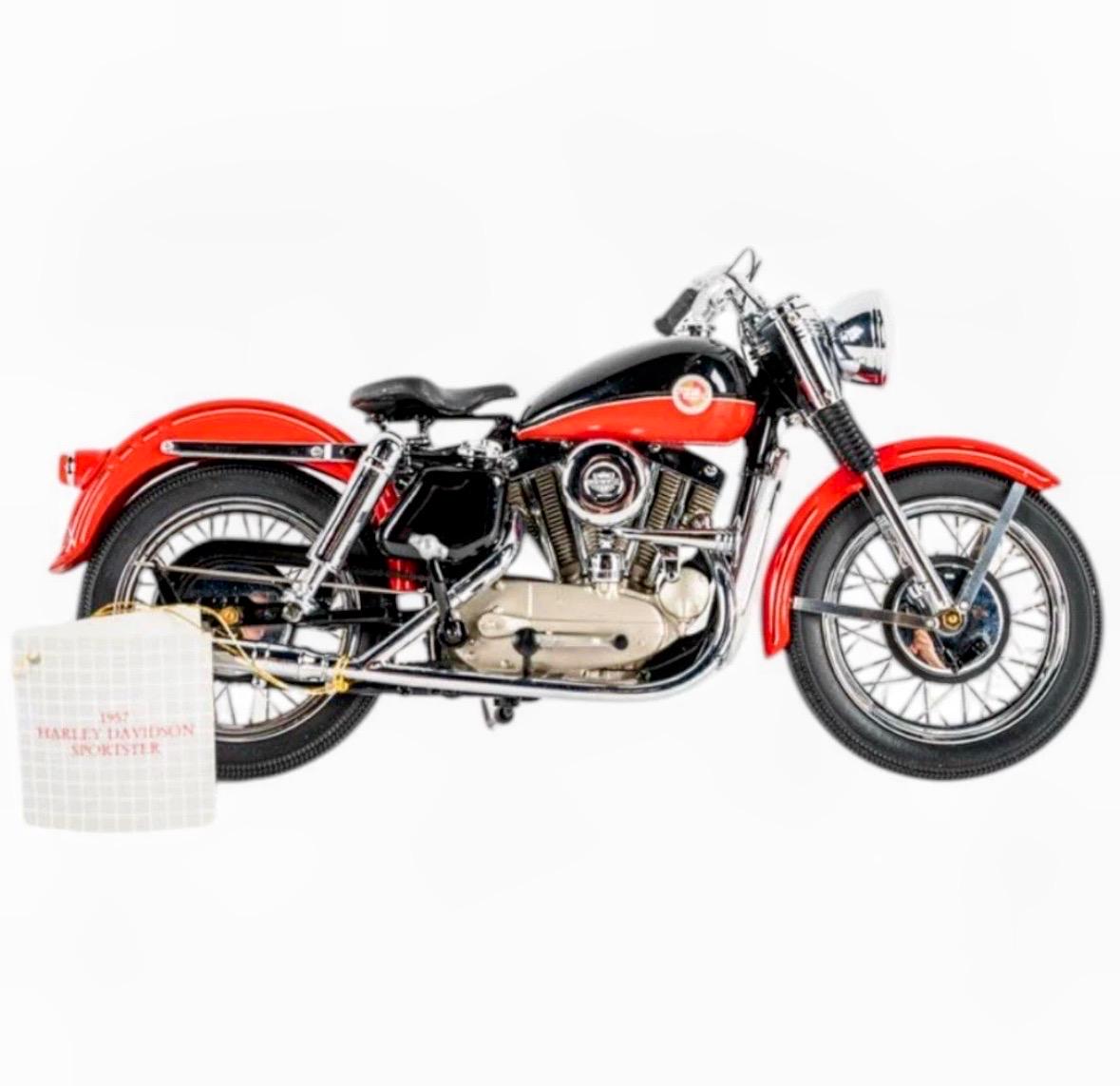 ヴィンテージ 1957 ハーレーダビッドソン XL スポーツスター バイク 1