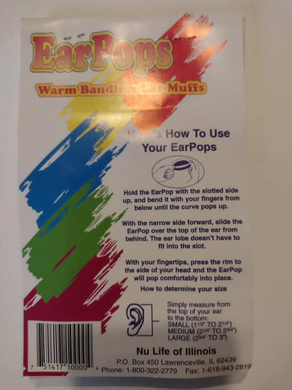 Buy Sprigs Earbags Bandless Ear Warmers/Fleece Earmuffs With Thinsulate
