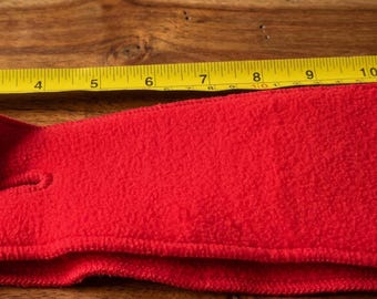 Red Headband Thick Plush Ear Warmers