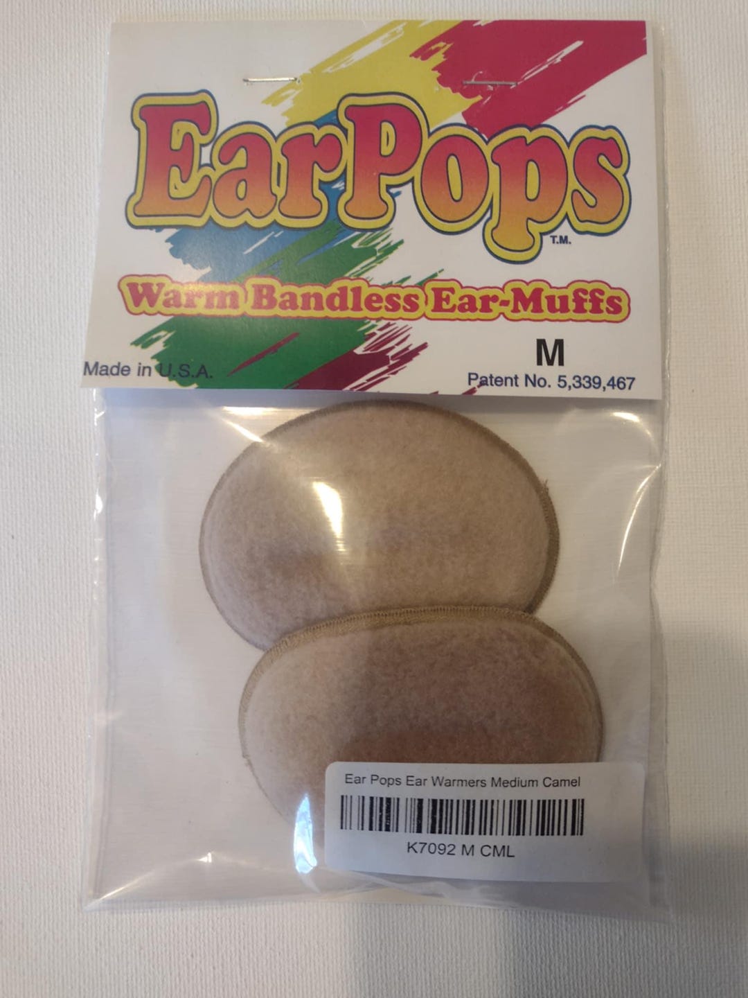 Ear Pops Warm Bandless Ear Muffs Stocking Stuffer Gift