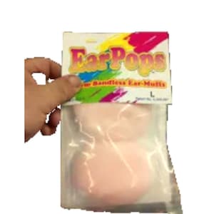 Ohr knallt warme Bandlose Ohrenwärmer Strumpf Stuffer! Geschenkidee! Kunstpelz Rosa Large